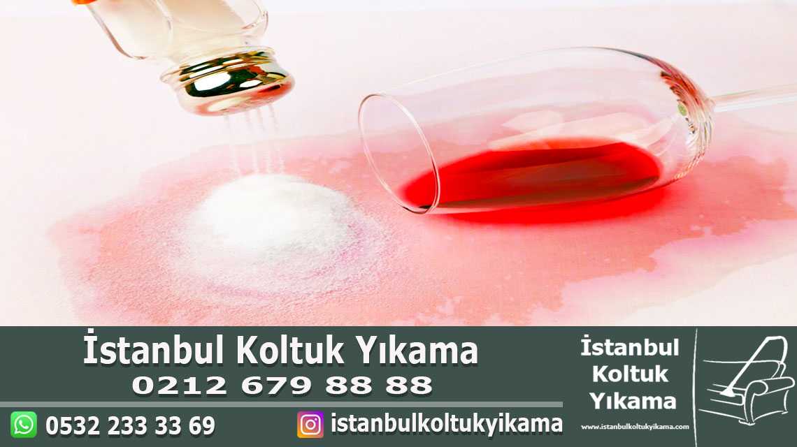 Koltuğuma şarap döküldü lekesi nasıl çıkar